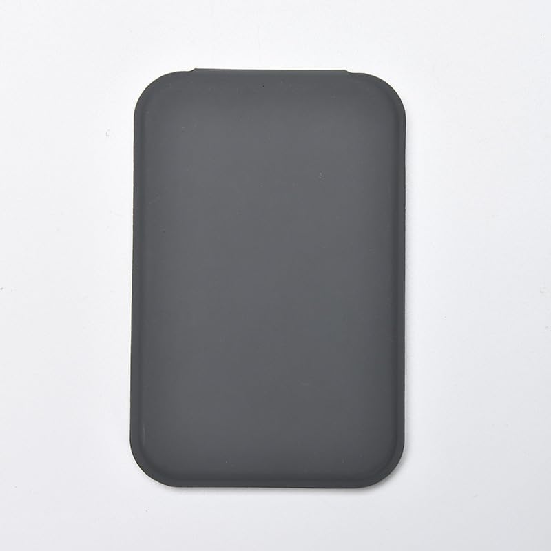 Hand Mirror,Ultrathin Ultralight, Portable, Folding, Handheld, Compact Travel Mirror for Camping,Home,Office,Small Mirror for Pocket and Purse,Good for Gift (Grey)