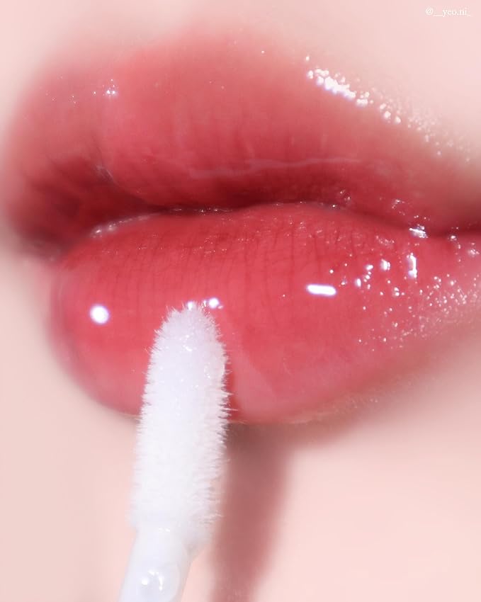 Jelly Plumper Tint (P01 Sparkling Champagne) | Non-Sticky, Long-Lasting & Moisterizing Lip Plumper | Vegan and Cruelty-Free Korean Lip Tint