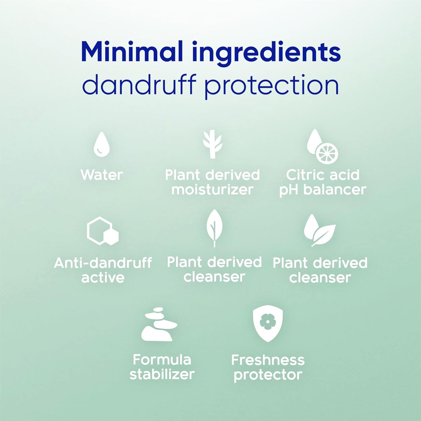 Head & Shoulders BARE Dandruff Shampoo Twin Pack, Fragrance-Free, Sensitive Scalp Care, Sulfate-Free, Silicone-Free, Dye-Free, Eco-Friendly Bottles, Safe for All Hair Types, 13.5 Fl Oz Each (Set of 2)