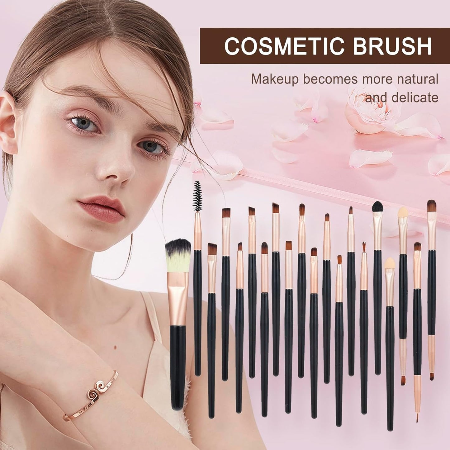 All in One Makeup Kit Makeup Kit for Women Full Kit Multipurpose Makeup ,eyeshadow、 liquid foundation,Loose powder,Eyebrow pencil,4-color lip gloss set