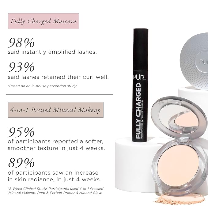 PÜR Beauty Multitasking Essentials Best Sellers Kit, Everyday Look Deluxe Kit, Condition & Moisturize Skin, Cruelty Free, Deep