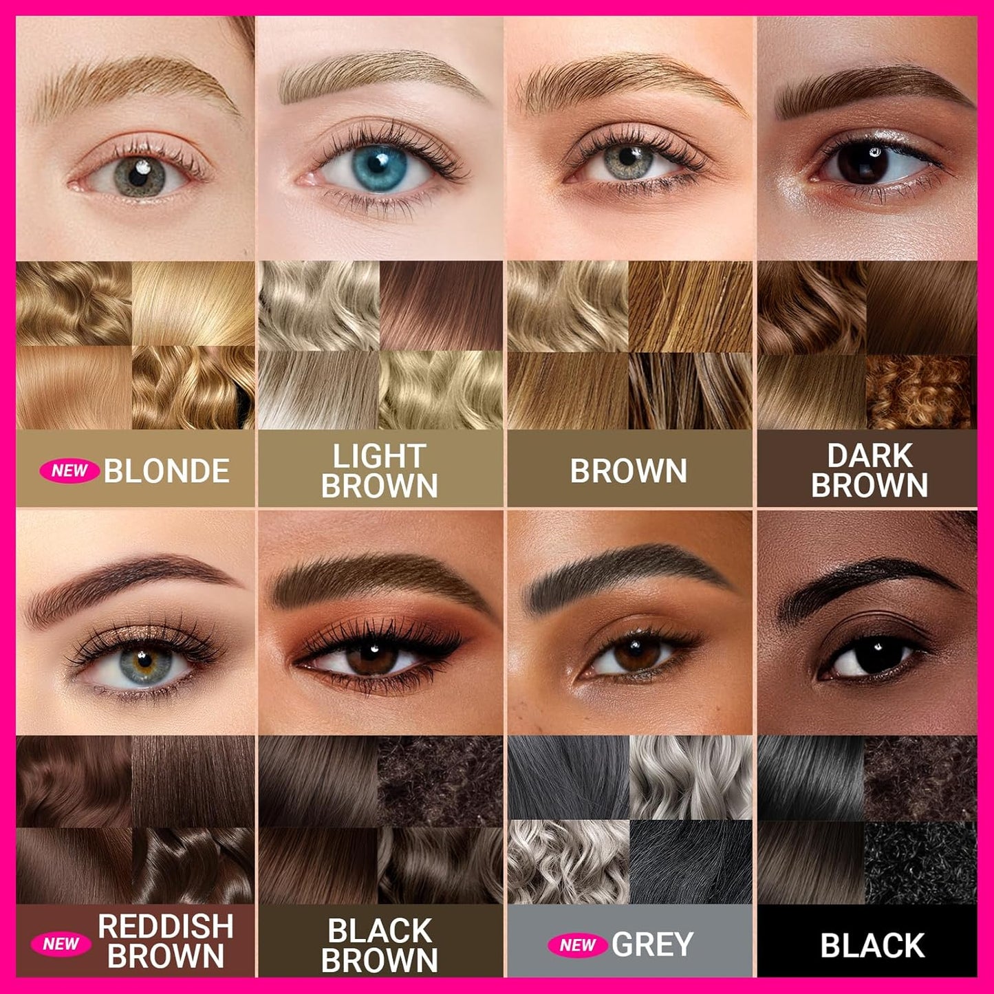 iMethod Curved Eyebrow Pen - 2-in-1 Dual-Ended Eyebrow Pencil with Curved Tip and Precise Brush-Tip, Microblading Pen for Natural Brows, Dark Brown