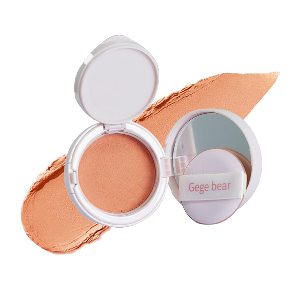 Air Cushion Blush,Wearing Skin Tint Blush Makeup for Cheeks,Smudge Proof, Natural-Looking, Dewy Finish,Easy to Apply and Create a Natural Flush
