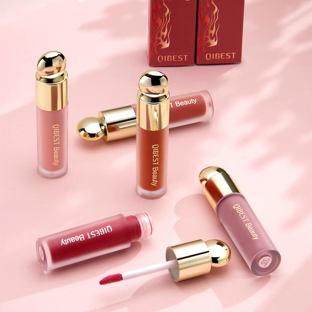 5Pcs Soft Liquid Blush Makeup, Beauty Blush Makeup for Long-Lasting, Smudge Proof, Waterproof, Natural Skin Tint, Moisturizing Face Blush Stick for Cheek