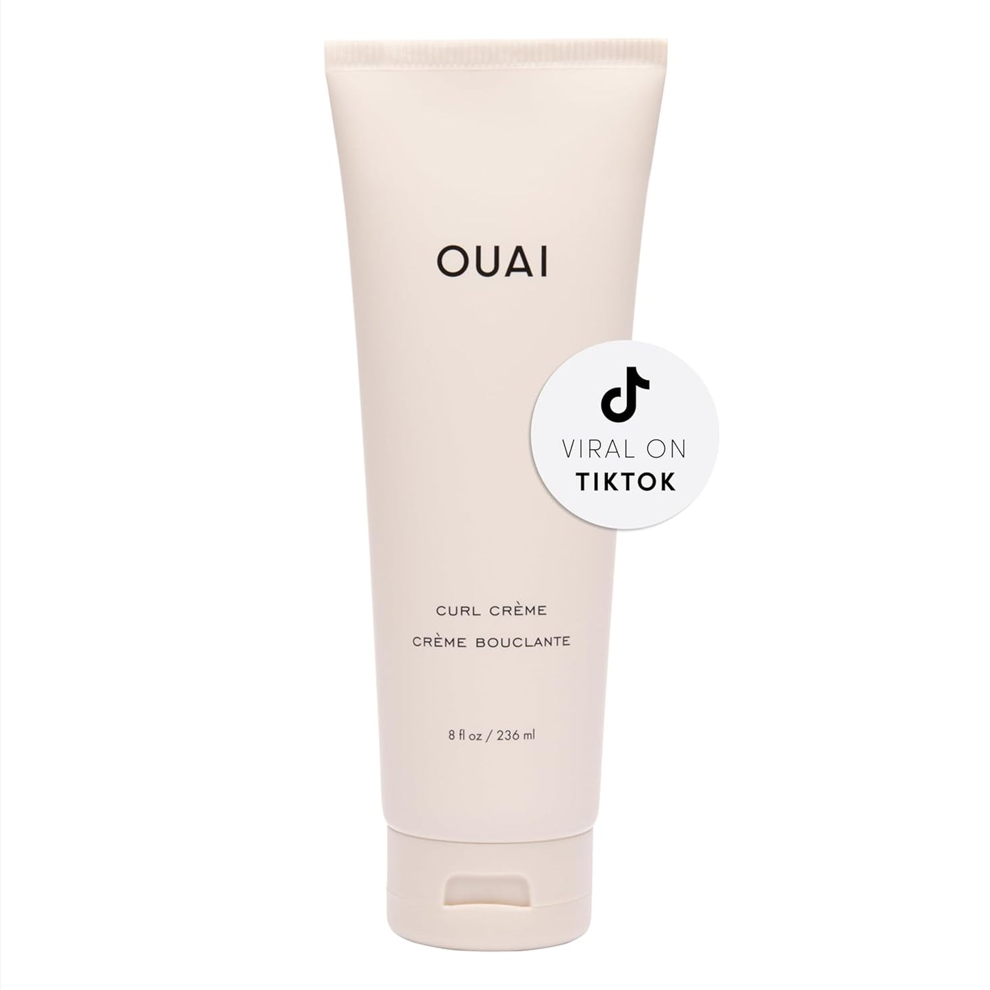 OUAI Curl Cream - Curl Defining Cream for Hydrated, Shiny Curls - Babassu and Coconut Oil, Linseed and Chia Seed Oil - Paraben, Phthalate, Sulfate and Silicone Free Curly Hair Products (8 Oz)