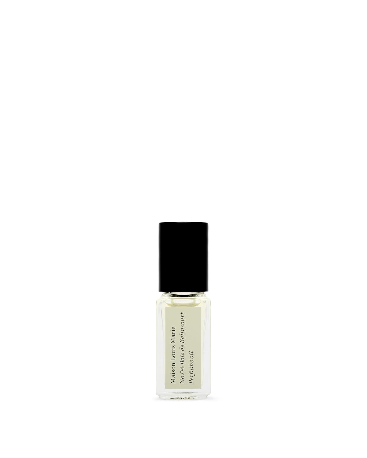 Maison Louis Marie - No.04 Bois de Balincourt Natural Roll-On Perfume Oil Sample | Luxury Clean Beauty + Non-Toxic Fragrance (0.1 fl oz | 3 ml)