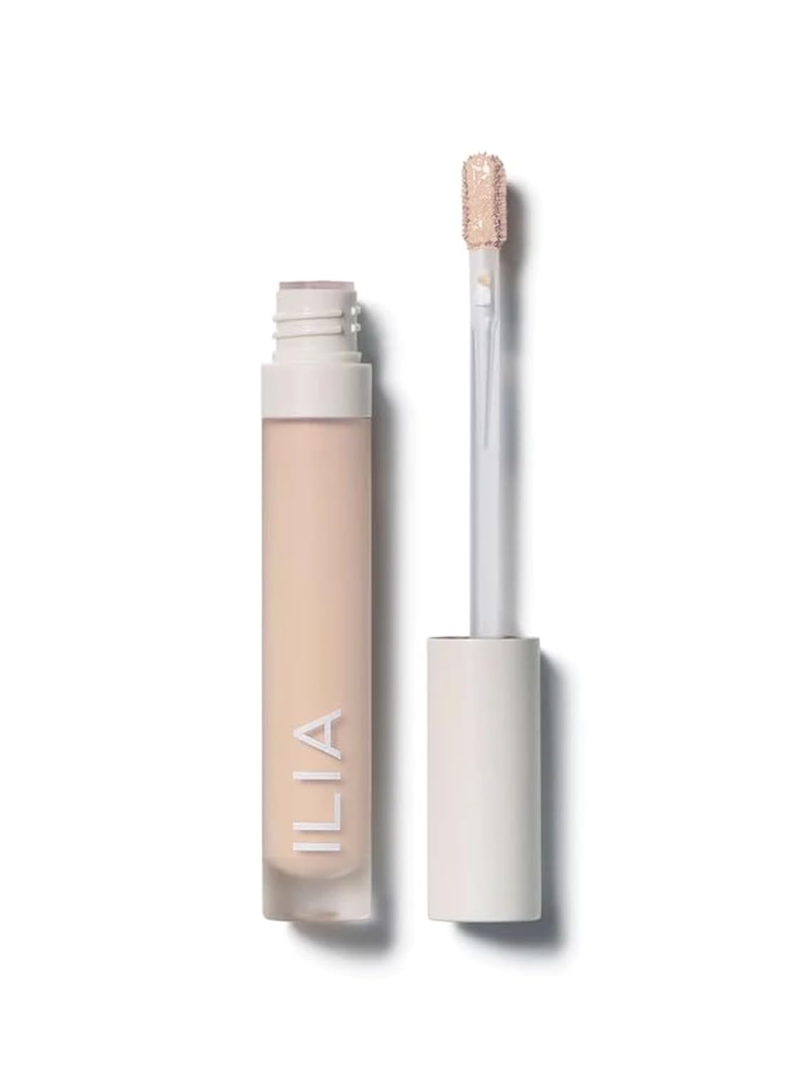 ILIA - True Skin Serum Concealer | Non-Comedogenic, Cruelty-Free, Vegan, Safe For Sensitive Skin, Reduces Appearance of Dark Circles + Blemishes (Mallow SC.25, 0.16 oz | 5 ml)