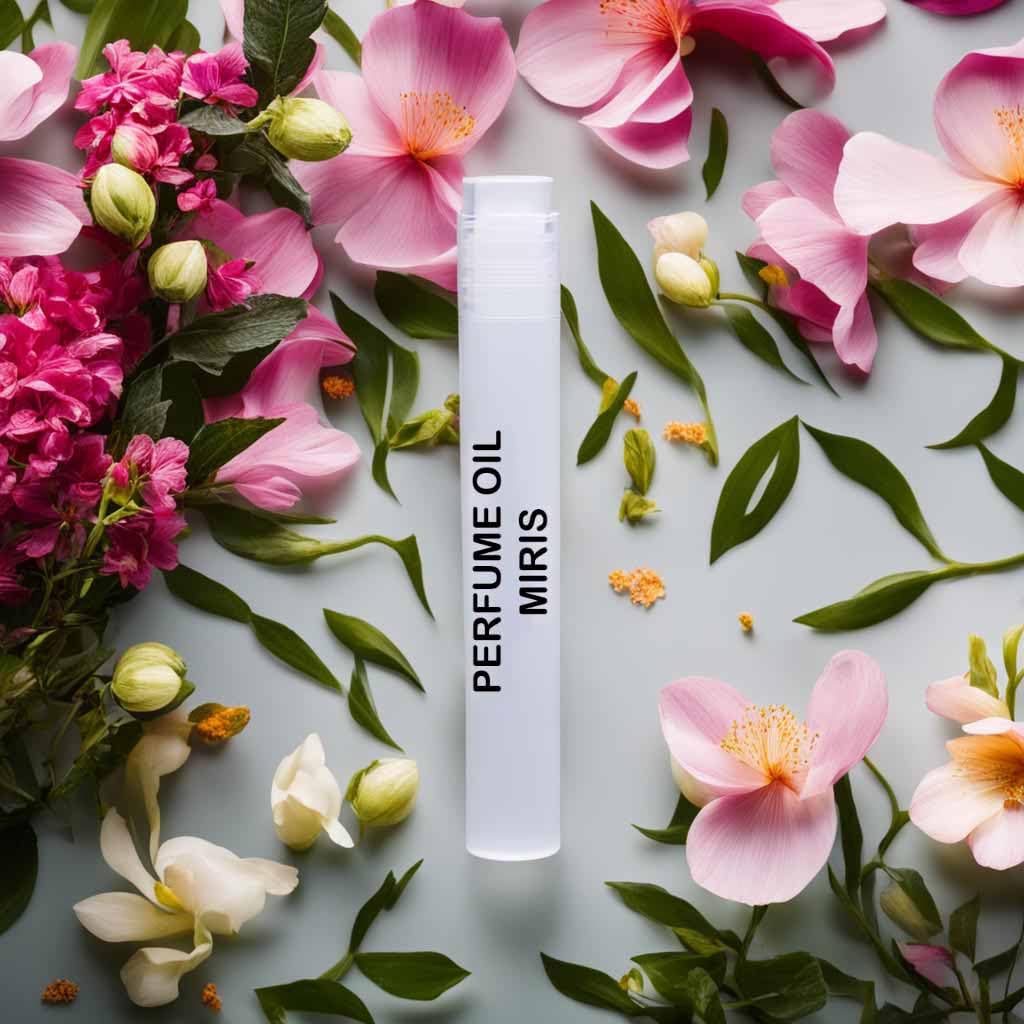 MIRIS Perfume Oil No. 40426, Inspired by French Leather, Long-Lasting Unisex Roll-On For Women and Men, Rollerball 0.34 Fl Oz / 10 ml