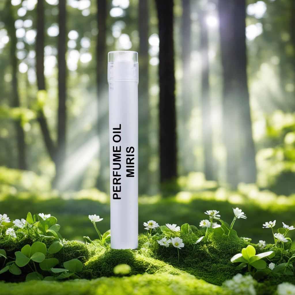 MIRIS Perfume Oil No. 45007, Inspired by Cosa Nostra, Long-Lasting Men Roll-On, Rollerball 0.34 Fl Oz / 10 ml