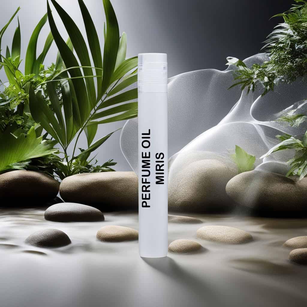 MIRIS Perfume Oil No. 1583, Inspired by Allure Homme Blanche, Long-Lasting Men Roll-On, Rollerball 0.34 Fl Oz / 10 ml