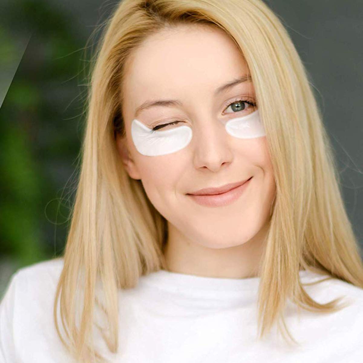 Jakuva Under Eye Patches 30PCS Pairs Collagen Eye Masks Eye Patches for Dark Circles and Puffy Eyes, Reduce Wrinkles, Gel Eye Mask Skincare for Moisturizing, Eye Bags Treatment, White