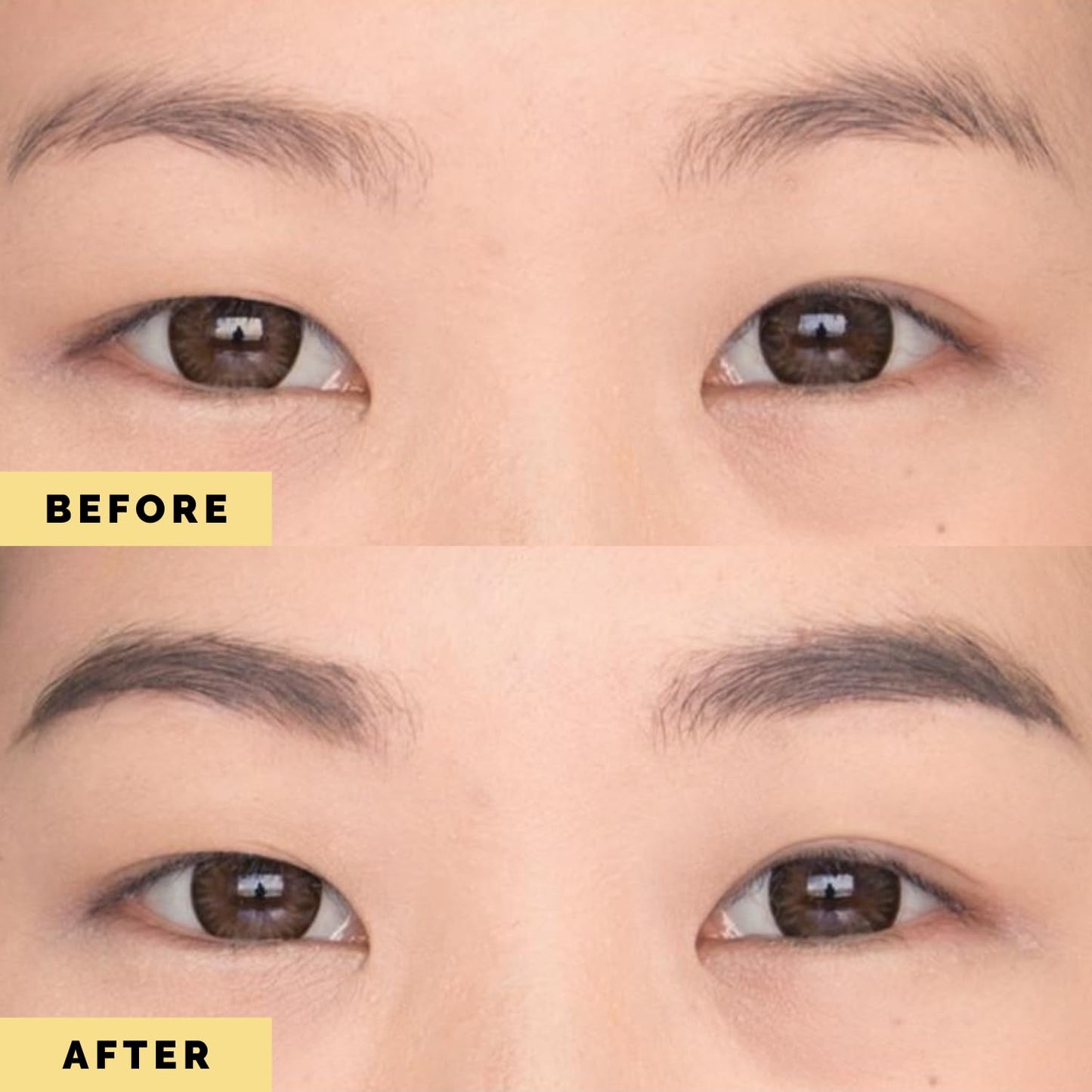 Elizabeth Mott Eyebrow Gel - Queen of the Fill Tinted Brow Filler, Volumizer & Setter - Defines, Shapes & Covers Grays - Water-Resistant, Long-Lasting, Smudge-Proof - Cruelty-Free, Black Shade, 4g