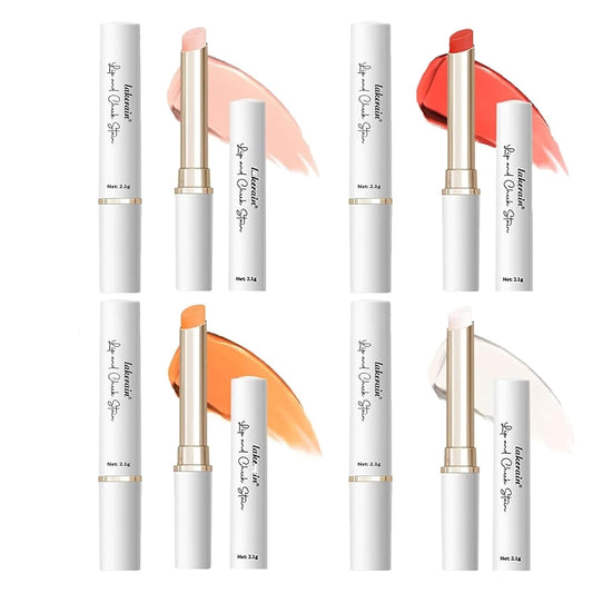 4Pcs Magic Color Changing Lipstick,Transferproof Labiales Magicos 24 Horas Originales,PH Color Changing Lipstick Lip Balm,Long Lasting Waterproof Non-Sticky Lip Balm Pink Gloss for Women (1set)