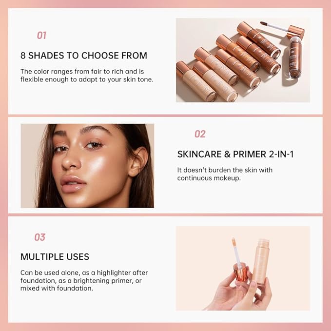 Halo Glow Liquid Face Filter, Complexion Booster For A Glowing, Soft-Focus Look, Infused With Hyaluronic Acid, Vegan & Cruelty-Free 1.06 OZ/31.5ml -07