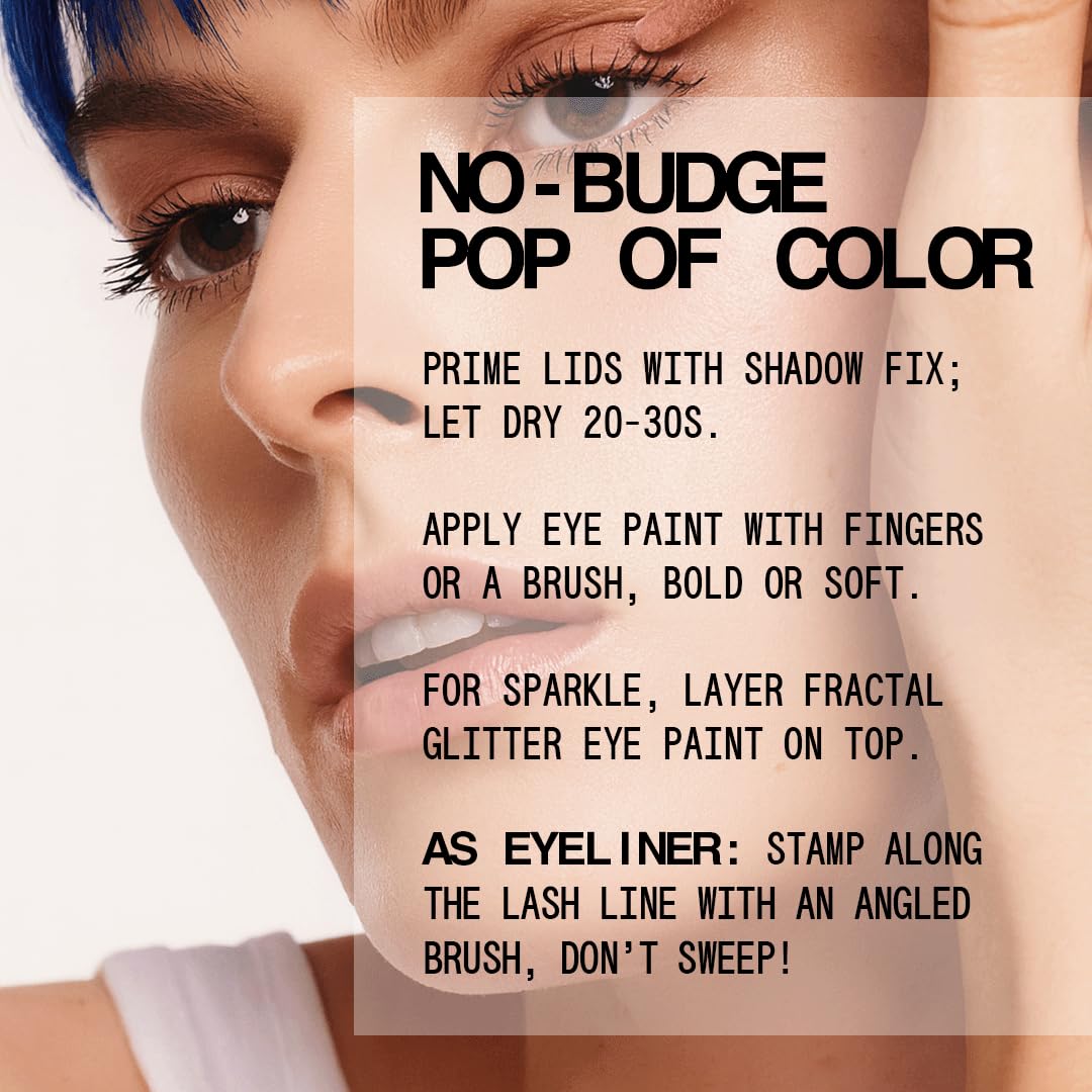 about-face Matte Fluid Eye Paint Weightless – High-Pigment Liquid Eyeshadow, Long-Lasting, No-Budge Matte Finish, Vegan & Cruelty-Free (Chocolate Brown)