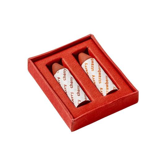 Axiology Multi Stick Crayons For Eyes, Lips, Cheeks Balmies Duo Gift Set Creamy Buildable Lightweight Moisturizing Blush Face Sticks Contour & Highlight All Day Wear Face Makeup (Strawberry & Cherry)