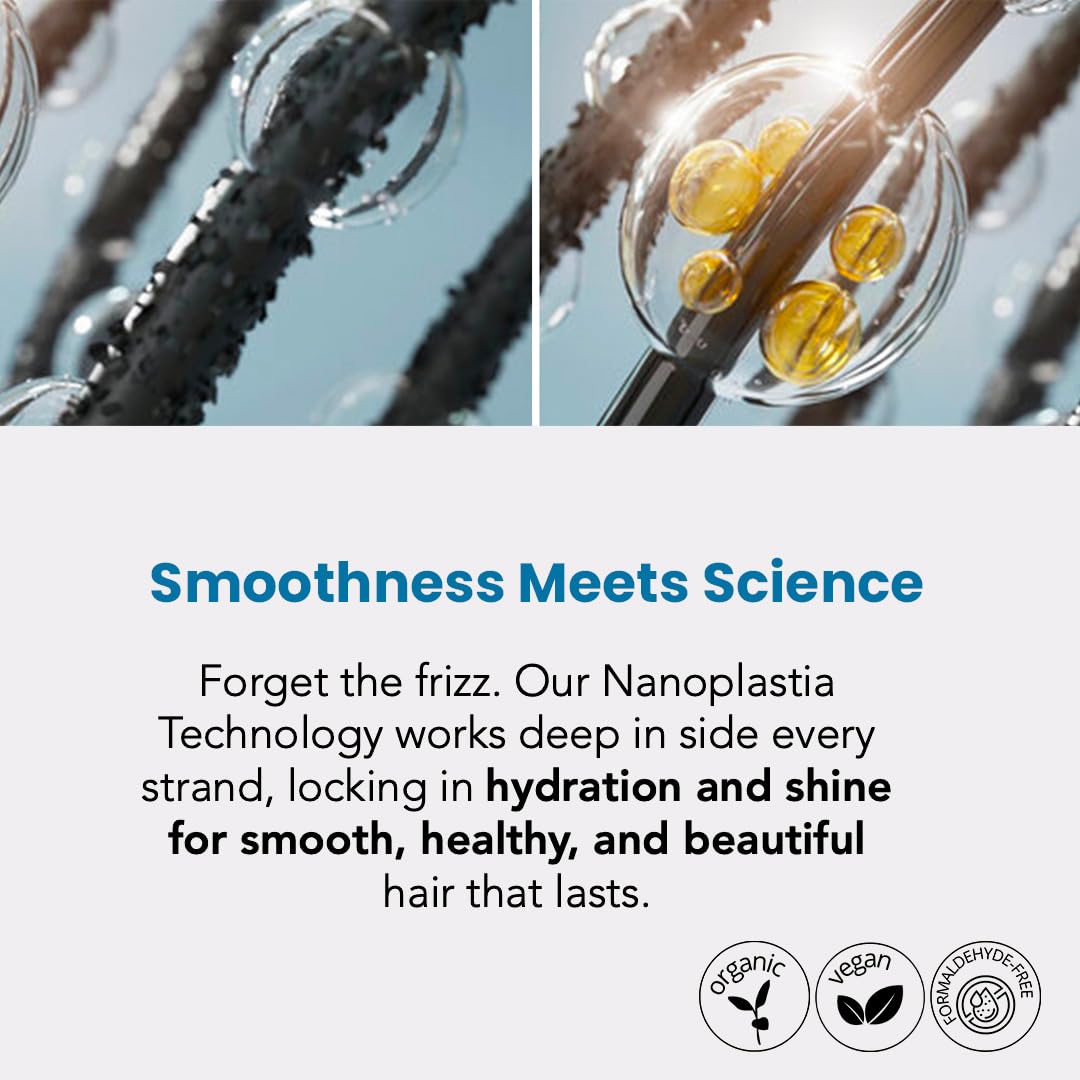 Torrano Keratin Kit, Keratin Hair Treatment Straightening in 1 Step (500ml) + Argan Oil Mask (500g)-Nanoplastia Keratina para Alisar el Pelo Sin Formol- Progressiva (2 pack)