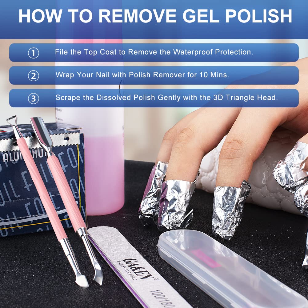 2PCS Metal Pink Cuticle Pusher and Scraper, Nail Trimmer Cutter Stainless Steel Gel Scraper Tool, Nail Polish Remover Peeler Durable Salon Manicure Pedicure Cleaner for Fingernail and Toenail