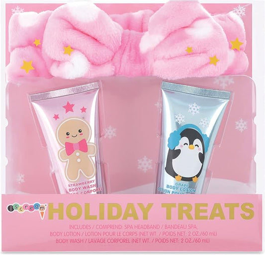iscream Winter Friends 3-piece Mini Holiday Spa Set
