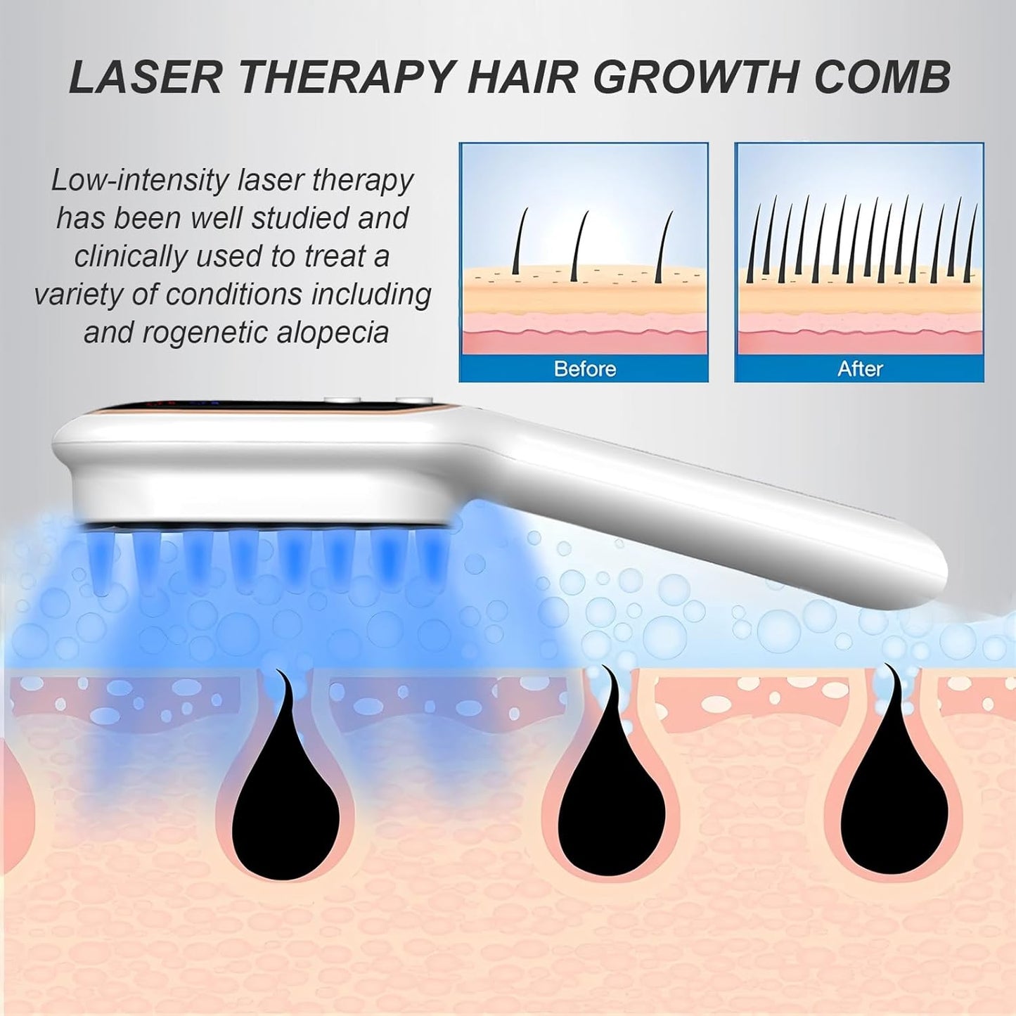 Laser Hair Growth Comb