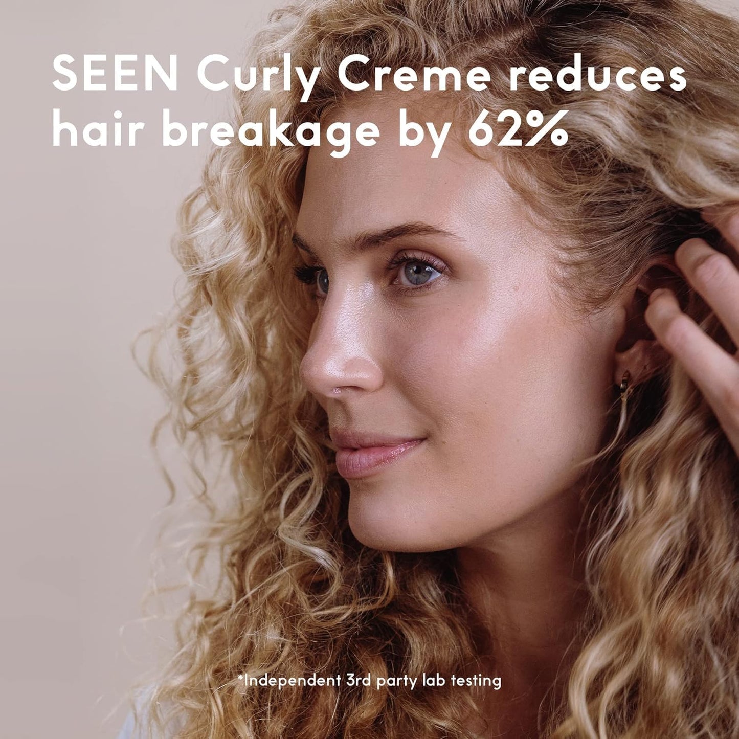 SEEN Curly On The Go Kit, Fragrance Free - Non-Comedogenic & Safe for Sensitive Skin - Sulfate-Free, Curl-Defining Styling Hair Bundle - Anti Frizz - Heat Protectant