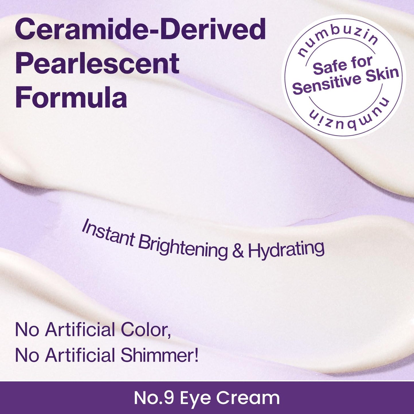numbuzin No.9 Eye Cream | NAD+ Retinol Volumetox Eye Cream | Firming, Wrinkles, Fine Lines, Dark Circles, Puffy | Retinol, Peptides, Niacinamide | Undereye Treatment Serum | 0.33 fl. oz.