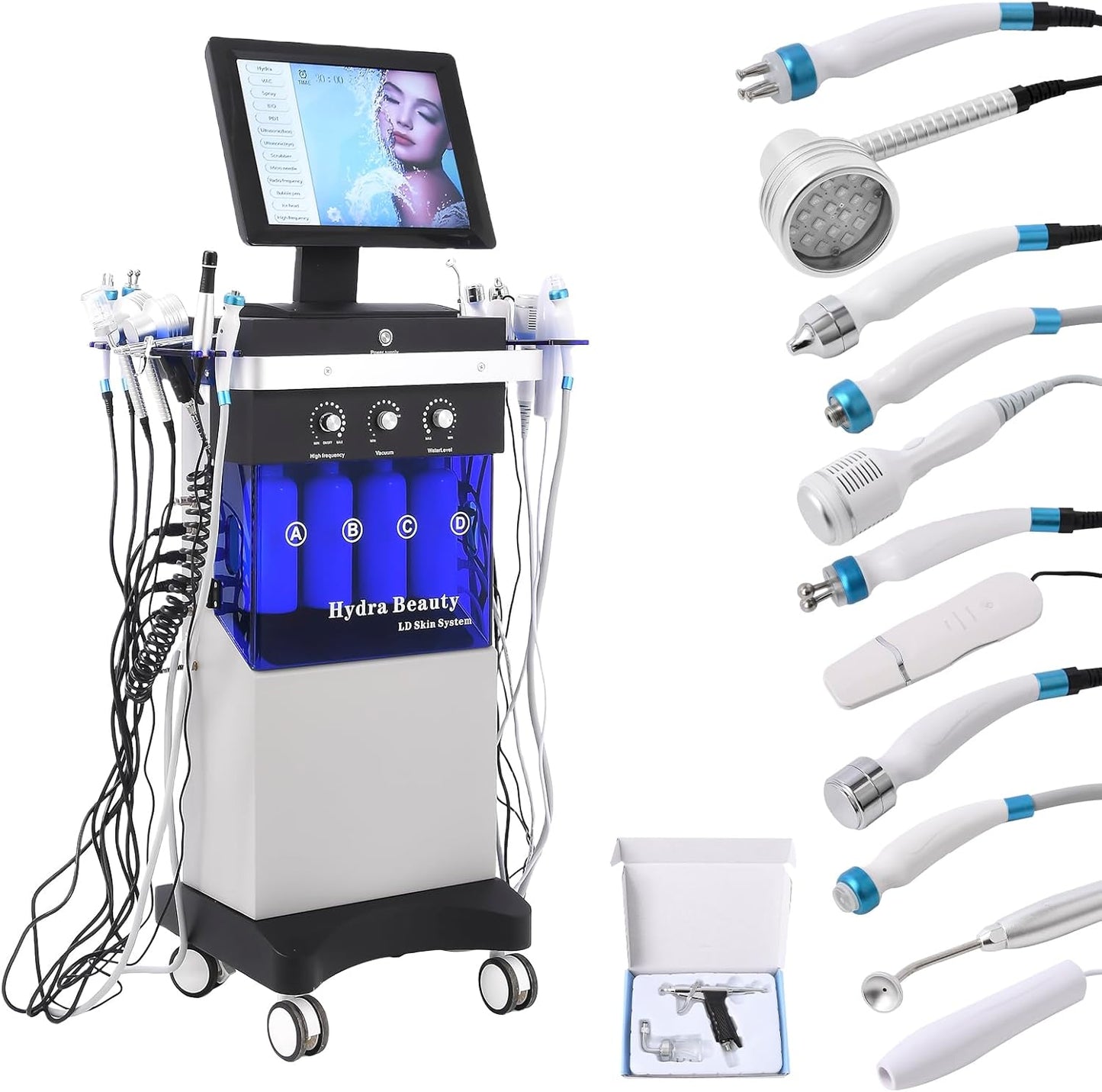 14-in-1 Hydrogen Oxygen Facial Skin Care Machine Home and Office