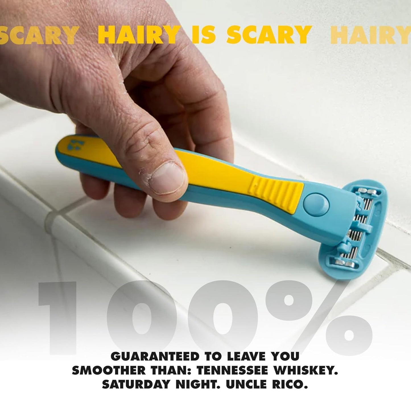 Shave Butter for Men - Ultimate Comfort for Smooth, Gliding Shaves - Reduces Nicks, Cuts and Irritation for a Luxurious Leg Shave with Cooling Aloe Vera and Menthol - 6 Fl Oz