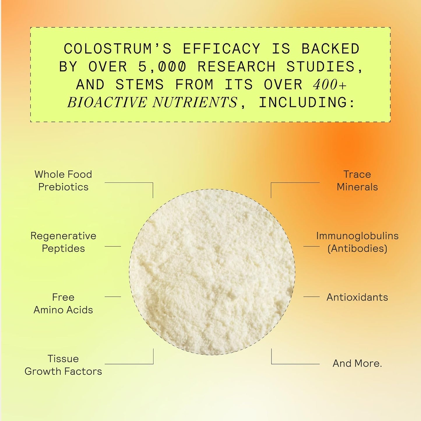 ARMRA Colostrum™ Powder | Vine Watermelon | Gut Health & Bloating | Skin & Hair | Immunity | Keto, Gluten & Fat-Free | 60 Servings