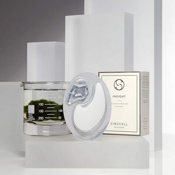 CIRCCELL Insight Collagen Eye Treatment Masks, collagen eye mask, eye bags treatment, under eye pads, 4 treatments