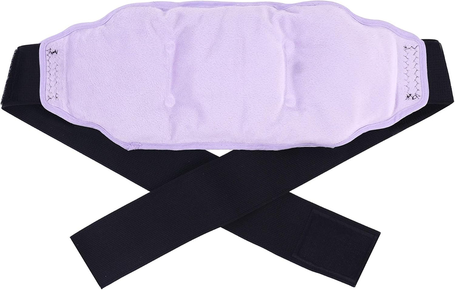 Premium Hot Cold Gel Bead Ice Pack by FOMI Care | Cool Compress for Lower Back, Shoulder, Knee, Bicep, Stomach | Coccyx, Sciatica, Tailbone Pain Relief | Flexible, Reusable Heating Pad | (Purple)