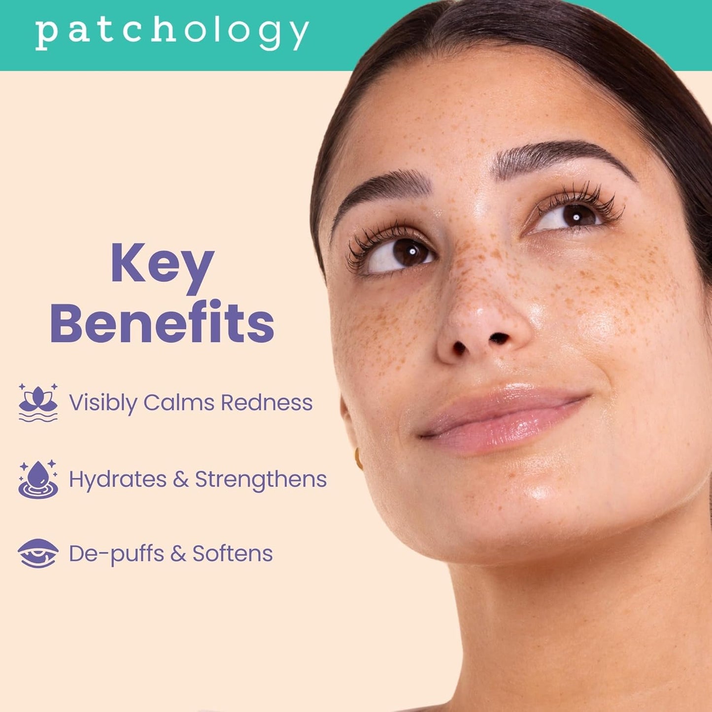 Patchology Skin Remedy Soothing Eye Gels – Ultra-Soft Hydrogel Undereye Masks with Ectoin, Ceramides & Botanical Blend – Hydrate, Revive & Refresh Puffy & Tired Eyes – For All Skin Types (5 Pack)