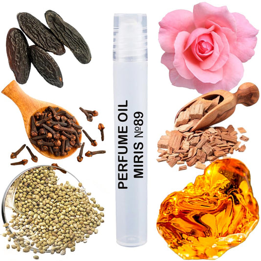 MIRIS Perfume Oil No. 89, Inspired by Coco, Long-Lasting Women Roll-On, Rollerball 0.34 Fl Oz / 10 ml