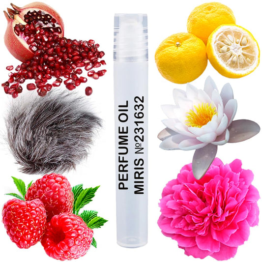 MIRIS Perfume Oil No. 231632, Inspired by Bright Crystal Absolu, Long-Lasting Women Roll-On, Rollerball 0.34 Fl Oz / 10 ml