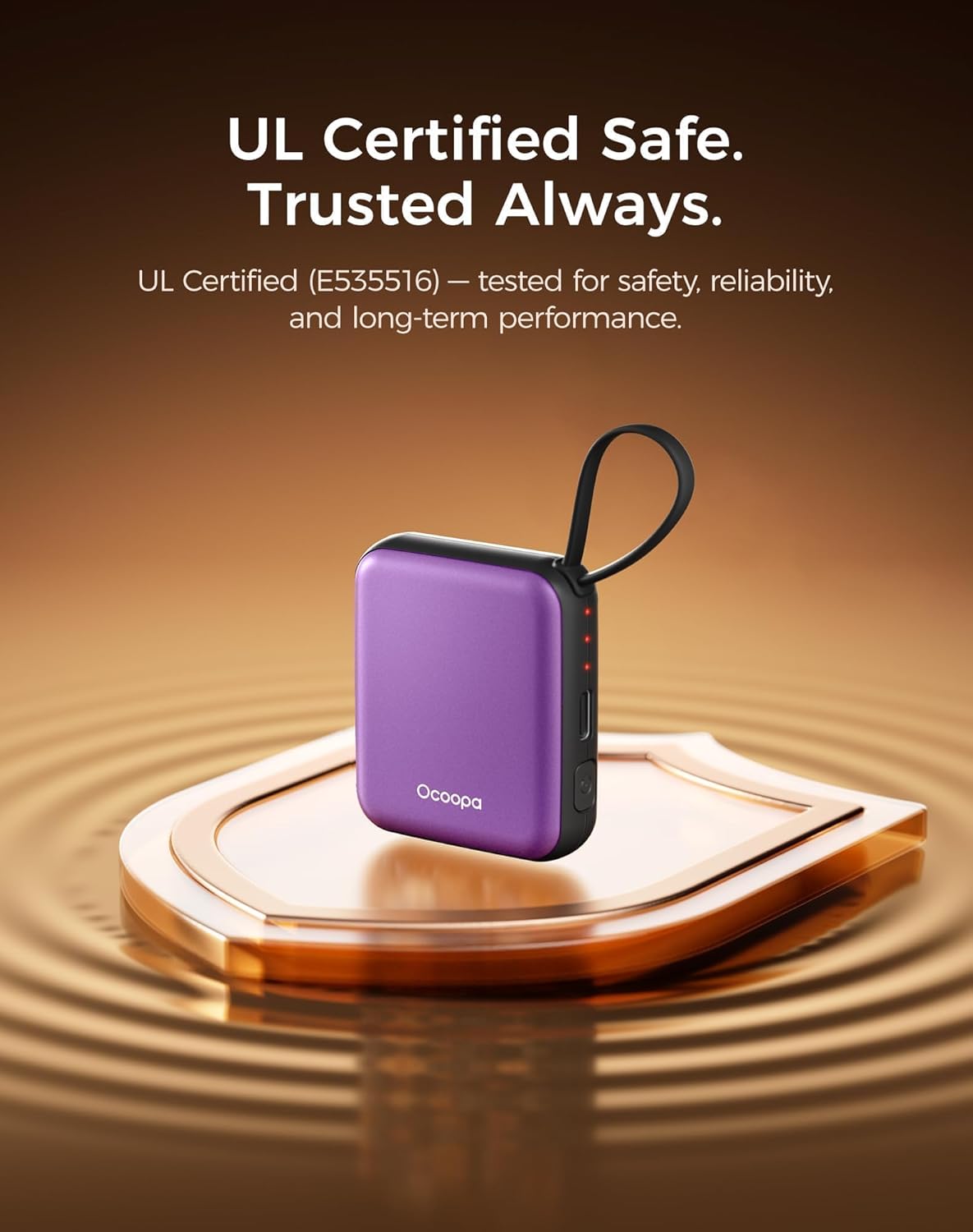 Ocoopa Hand Warmers Rechargeable UT5 Nano – Slim Electric Pocket Heater, Smart Temp Control, 14Hrs Battery, UL Safety, Artists in Bloom Design, Practical Gifts for Women, Christmas, Outdoor, Office