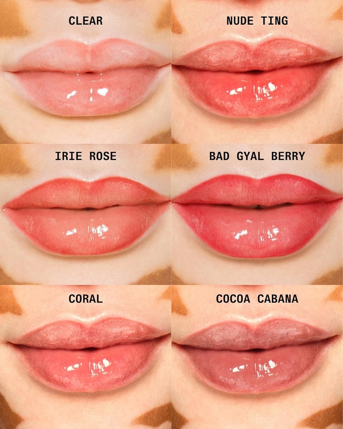 Cay Skin Isle Lip Balm SPF 30 – High Shine, Hydrating + Sheer Lip Gloss in Vanilla Brown Sugar Flavor – Formulated with Natural Ingredients for All Skin Tones – 3-Pack, Nude Ting, 1.05 oz