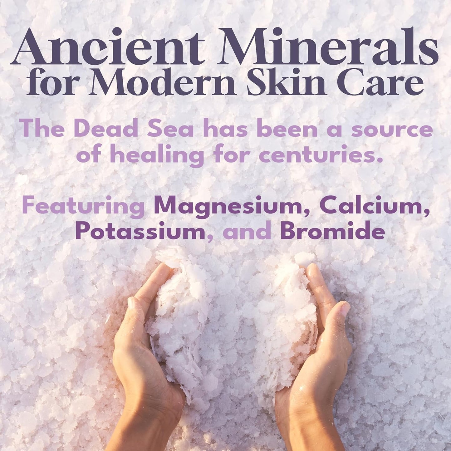 Dead Sea Warehouse-Amazing Minerals Dead Sea Bath Salts,100% Full Mineral Therapeutic Bath Salts, Detoxifying & Moisturizing, Exfoliating for Dry Skin, Unscented(5 lbs)