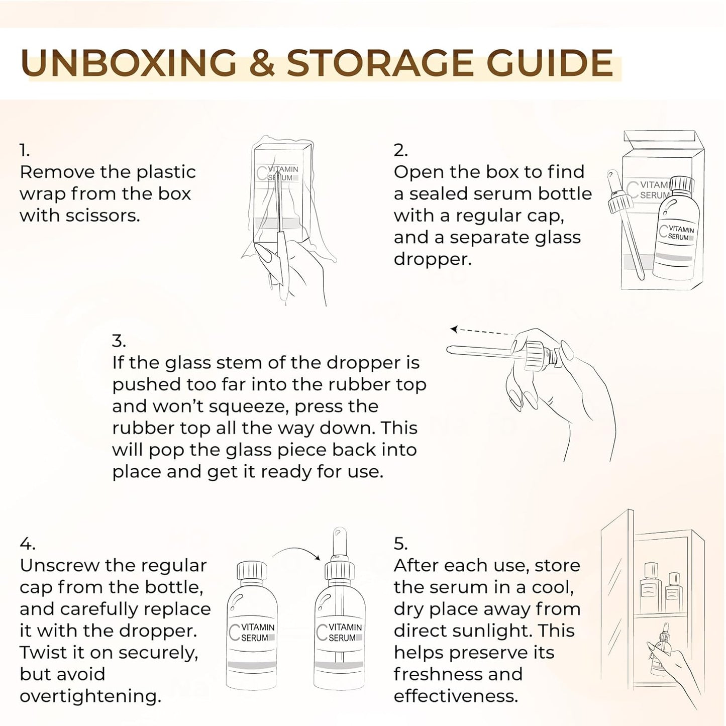 All Natural 20% Vitamin C Serum + 6 Active Boosters for Face, Dark Spots, Wrinkles, Brightening, Hydrating, Even Tone, Healthy Glow with Niacinamide, Hyaluronic Acid, Ferulic Acid, Vitamin E, Peptides