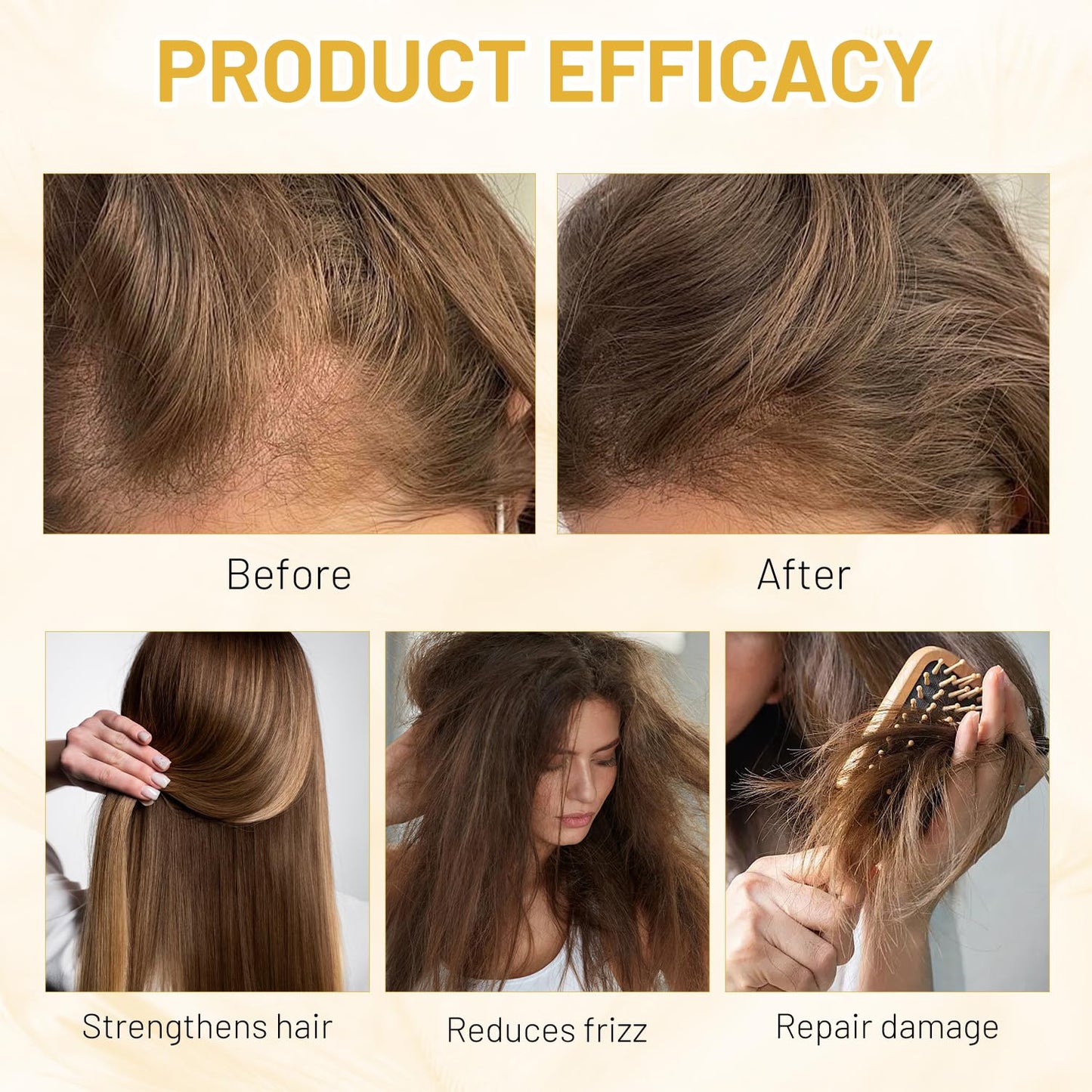 2 PCS Stimulating Scalp and Hair Balm, Nourishes Scalp & Hair, Shea Butter and Mango Butter Blend, promote healthy hair growth, Thicker Strands