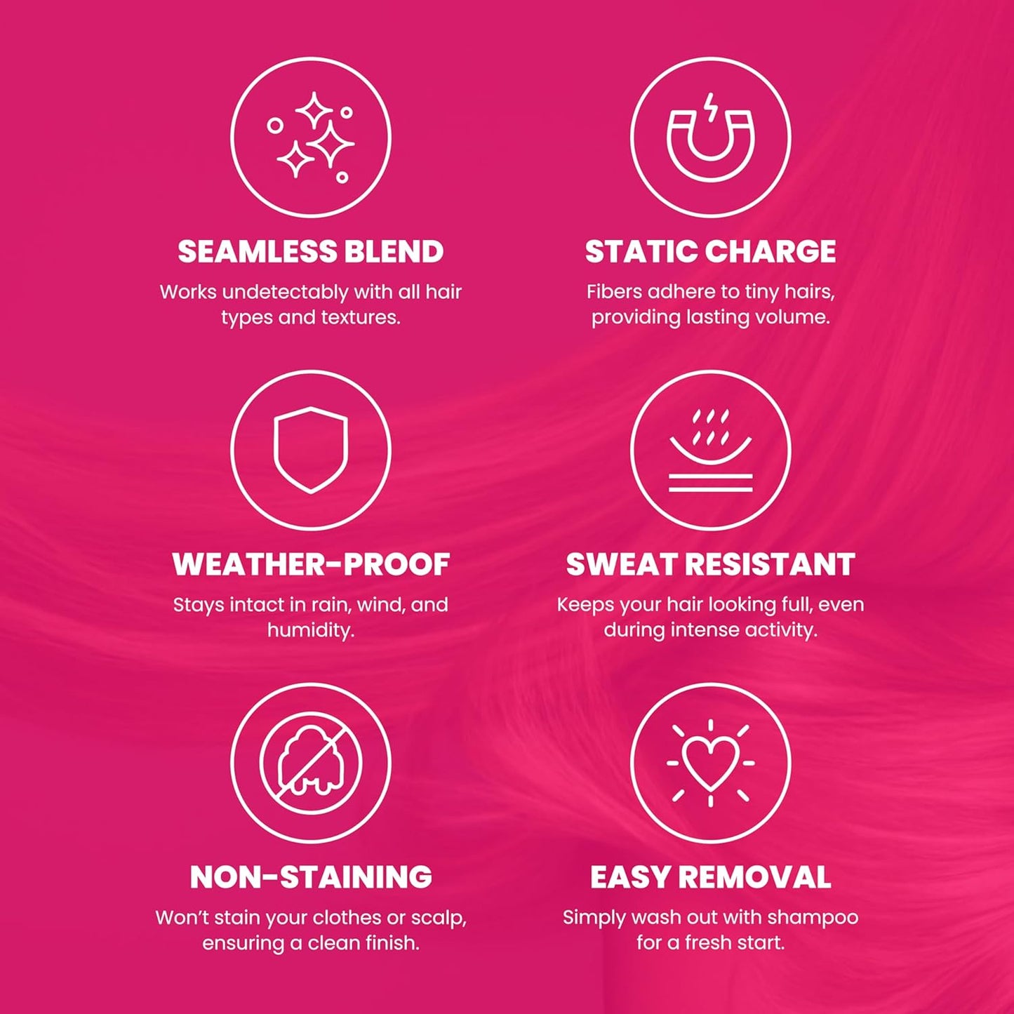 VELO Hair Building Fibers for Thinning Hair –MEDIUM BLONDE Hair Fibers for Men & Women – Covers Bald Spots, Hairline Powder, Hair Thickening Fibers – Hair Filler Powder for Fuller-Looking Hair – 30g