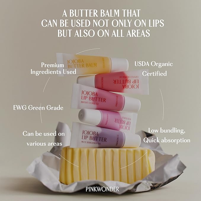 Jojoba Lip Butter (Rose Plum 03)