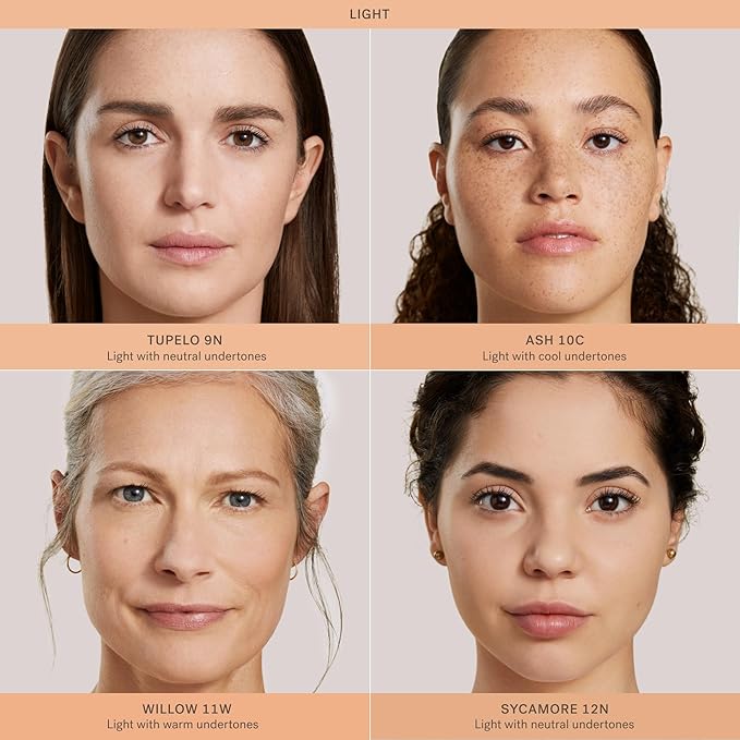 ILIA - Skin Rewind Complexion Stick - Foundation + Concealer + Skincare | Non-Toxic, Vegan, Cruelty-Free, Clean Makeup (9N - Tupelo, 0.35 oz | 10 g)