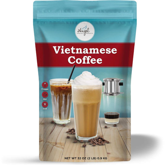 Vietnamese Coffee Instant 3-in-1 Mix by Angel Specialty Products [2 LB]