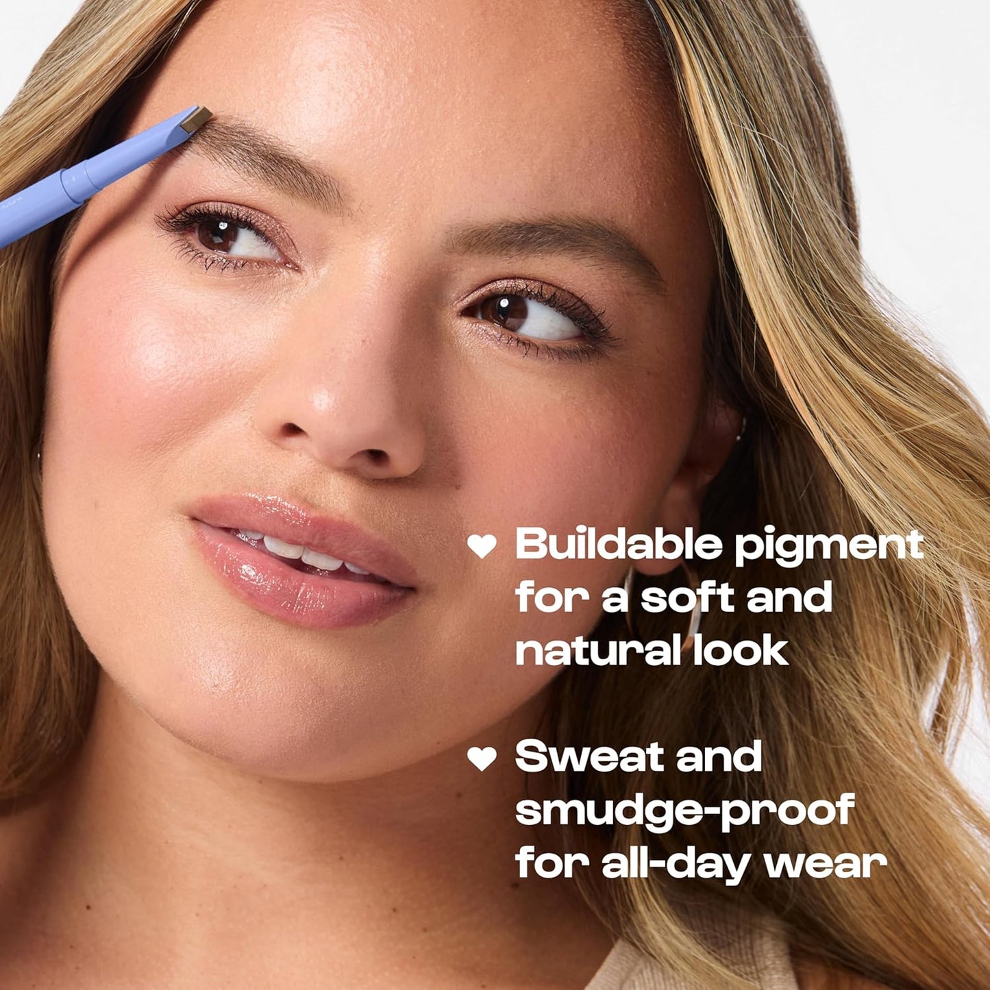 ALLEYOOP Swift Eyebrow All-In-1 Brow Definer with Built-In Sharpener & Spoolie Brush, Water & Smudge Resistant and Eyebrow Pencil for Women, Natural Matte Finish, Vegan, Cruelty-Free (Taupe)